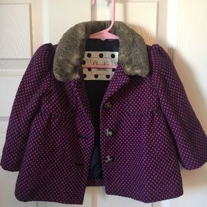 Faux Fur Winter Coat for Baby Girl